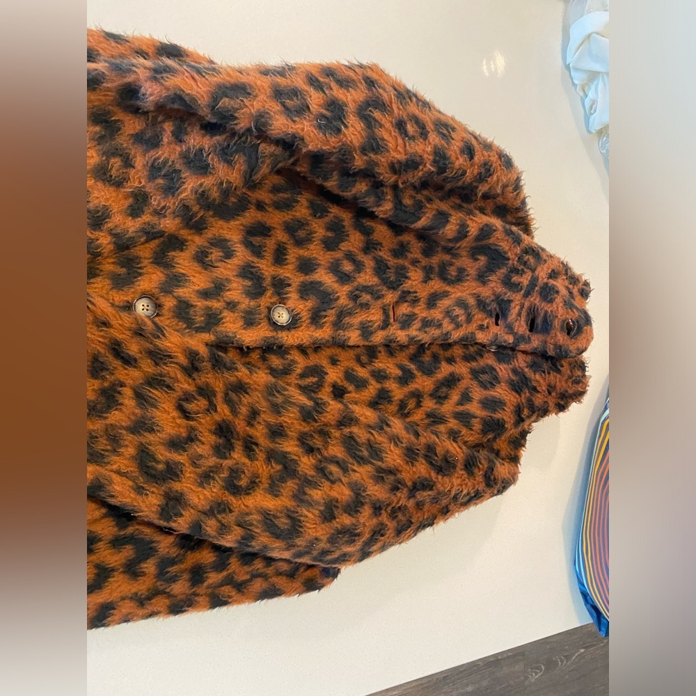 Marine Layer Cheetah Coat